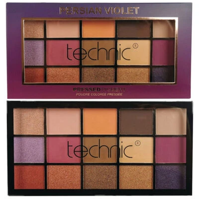 Pressed Pigment Palette Persian Violet - Eyes Eyeshadow Shimmer Matte Pinks  - Image 1 of 4