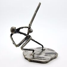 JOHN MCPHAIL COLLECTION THE BEAUTIFUL GAME ABSTRACT CRICKET PLAYER FIGURINE
