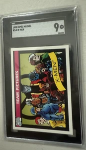 1990 Impel Marvel #140 X-MEN Trading Card SGC Graded 9.0 - Picture 1 of 4