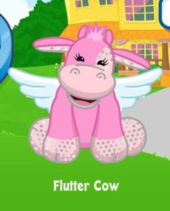 Webkinz Classic Flutter Cow HARD TO FIND Code Only PROMO RARE 