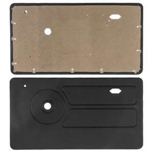 Classic Mini Door panel Pair Black Vinyl Welded Newton Commercial 76-96 DP3048A - Picture 1 of 3