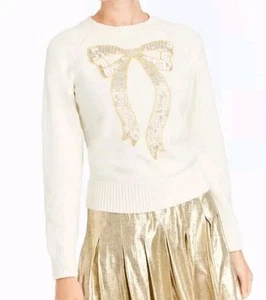 Mestiza New York Delilah Bow Sweater Size S $295 - Picture 1 of 19