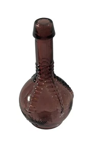 Vintage Wheaton & Claw Bitters Amethyst Purple Glass Bottle 4.75" NO Cork - Picture 1 of 8