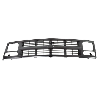 Grille For 88-99 Chevrolet K1500 C1500 Silver Plastic Foto 1 de 4