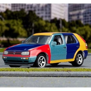 Matchbox Mattel Creations 1995 Volkswagen Golf MK3 Harlequin New sealed - Picture 1 of 2