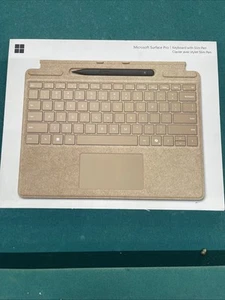 Microsoft Surface Pro Keyboard With Slim Pen Clavier Stylet Slim Pen 2 / DUNE - Picture 1 of 2