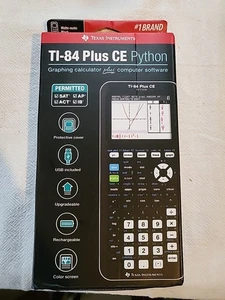 New Texas Instruments TI-84 Plus CE Python Graphing Calculator - New SEALED - Picture 1 of 6