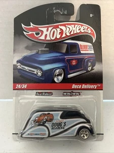 Hot Wheels Deco Delivery Real Riders Doug's Headers - Picture 1 of 3