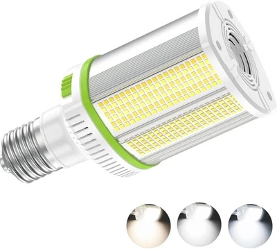 Horizontal Mount 80W LED Corn Light Bulb LED Shoebox Retrofit Lamp Rotatable E39 - Image 1 of 4