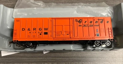 Genesis HO Scale ATHG69091 50’ PC&F Box Car D&RGW #61720 NIB/TLC - Image 1 of 4