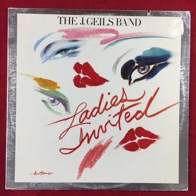 J. GEILS BAND : Ladies Invited LP (EX) 1973 Black/Silver Label ATLANTIC RECORDS  Foto 1 de 4