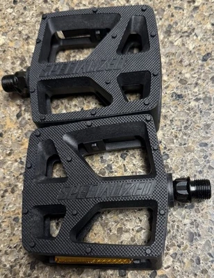 Specialized SBC-54 Flat Platform Pedals 9/16" Mountain Bike Cycling Pedals K1283 - Image 1 of 4