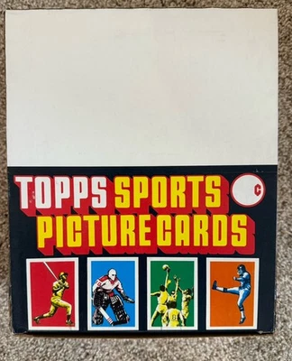 1984 Topps Baseball Football Empty Rack Box - Top Zustand - Bild 1 von 2
