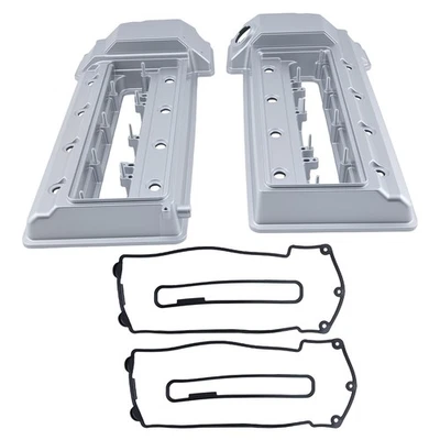 Aluminum Engine Cover LH RH for BMW 540i 740i E38 E39 4.4L V8 11121703175 - Image 1 of 4