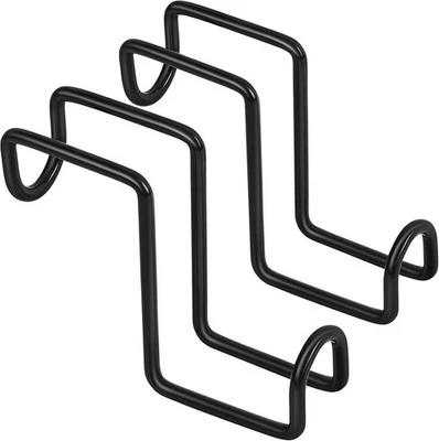 Gancho de tachuela de 2 piezas de 4 pulgadas sobre riel Br2 piezas gancho de tachuela de 4 pulgadas sobre ganchos inactivos Foto 1 de 4