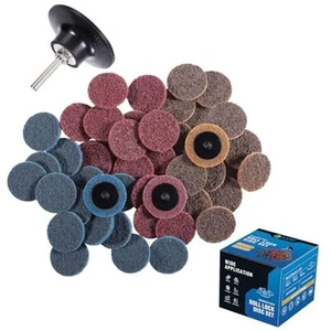46PCS Sanding Discs Roll Lock Quick Change Discs 46PCS Sading Discs 2 Inch - Picture 1 of 7