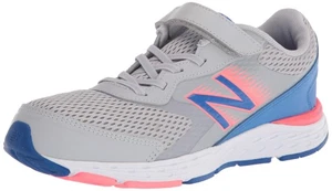 New Balance Scarpa da Corsa Bambino 680 V6 Gancio e Passante, Alluminio Leggero/Sbiadito - Foto 1 di 2