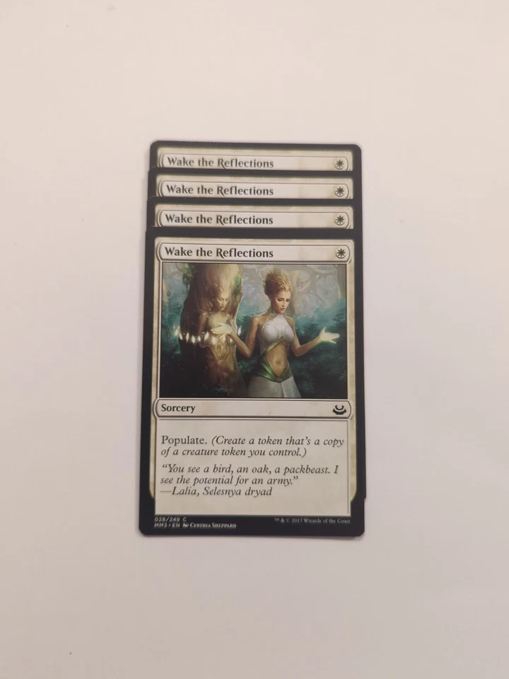 (4) Wake the Reflections *PLAYSET* Modern Masters 2017 Regular NM MTG - Image 1 of 1