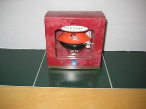 HallMark KeepSake 97 Cincinnatti Bengals Football Blimp Christbaumschmuck - Bild 1 von 1