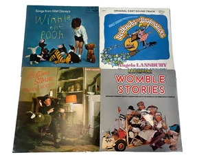 Children's Vinyl Album Lot 10x Kids Records Disney Wombles Scooby Doo | L2E G226 - Picture 1 of 9