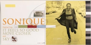 SONIQUE HEAR MY CRY Album Cover Promo 12x24 Flat Double Sided Poster - Picture 1 of 5