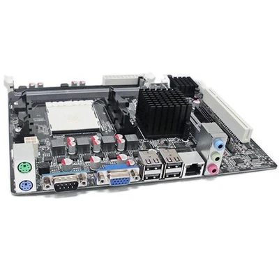 Motherboard Maxsun Micro-Atx A78DVR AMD AM2+AM3 DDR2 DDR3 PCI VGA RS232 - Image 1 of 4