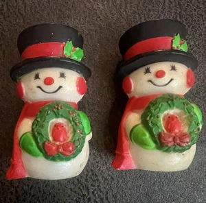 hallmark mini snowmen Set Of 2 - Picture 1 of 3