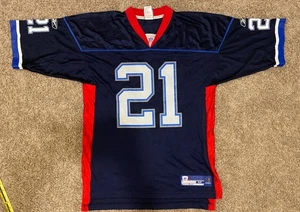 Buffalo Bills Willis McGahee Throwback Jersey #21 Blue Reebok NFL Medium - Picture 1 of 12