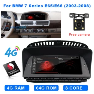 For BMW 7 Series E65 E66 745i 750i 750i 745Li Car GPS Display Screen Stereo Dash - Foto 1 di 12