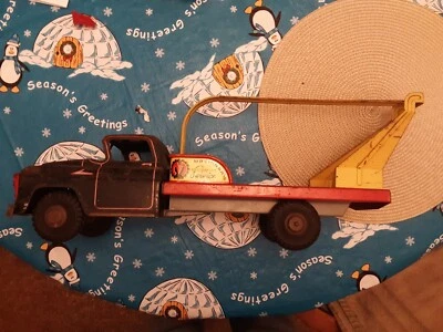 Camión de colección Marx Lumar Machinery Mover, vehículo de juguete de acero prensado usado Foto 1 de 4