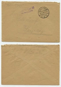 97970 - Feldpostbrief - 21.5.1918 nach Leipzig - ohne Inhalt - Picture 1 of 1