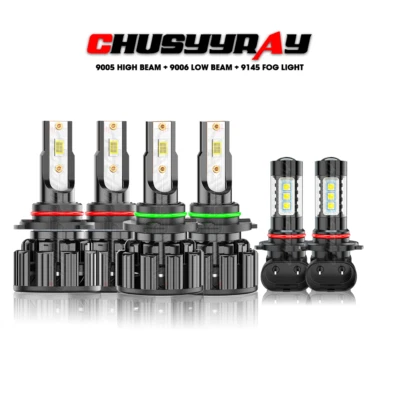 Faros antiniebla LED blancos 6x Fit Toyota Camry 2002 2003 2004 2005 2006 Foto 1 de 4