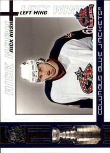 2003-04 Pacific Quest for the Cup Hockey #30 Rick Nash