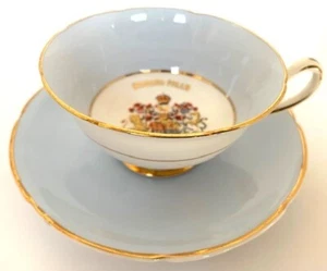 Royal Grafton Tea Cup & Saucer Fine Bone China - Niagara Falls Souvenir -England - Picture 1 of 10