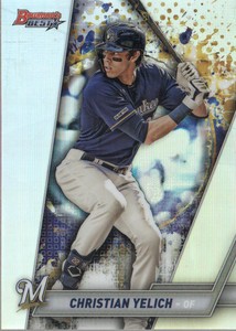2019 Bowman's Best Baseball Refractor Parallel #70 Christian Yelich