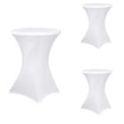 3PCS Stretch Bar Table Covers for Bistro Table Reinforcement in the Foot8260