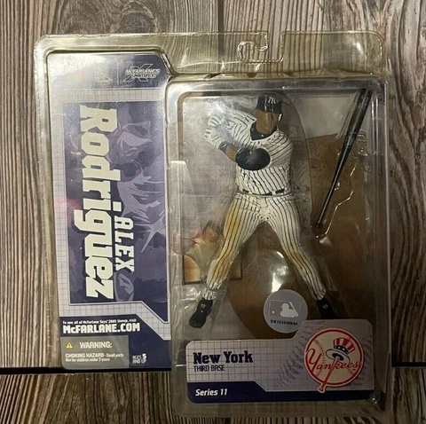 Vintage 2005 McFarlane Alex Rodriguez New York Yankees Series 11 Figure ~Nice~ Cover
