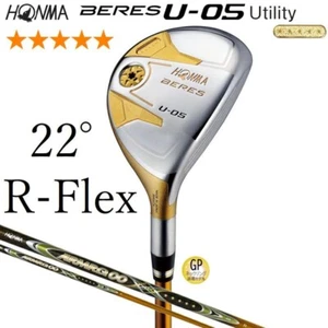 HONMA BERES U-05 Hybrid 5Star GP U22 22deg R-Flex ARMRQ ∞ T117 48 5S With H/C - Picture 1 of 9