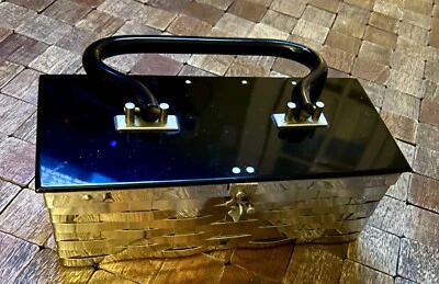 Art Deco Box Purse Metal & Bakelite “Dorset Rex Of 5th Ave NY” - Image 1 of 4