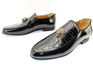 Zapatos de hombre Kurt Geiger London HUGH EAGLE HEAD zapatillas de negocios mocasines 44 - Imagen 1 de 9