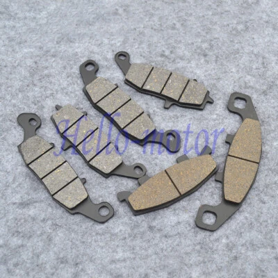 Pastillas de freno delanteras+traseras para Kawasaki ZR1100 Zephyr 02 ZR750 1996-1999 01 2002 Foto 1 de 3