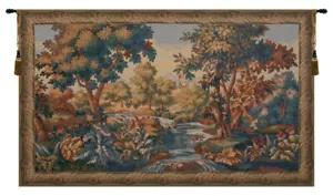 Verdure Aubusson Belgian Tapestry Wall Art Hanging Home Decor (New) 41x69 inch - Picture 1 of 6