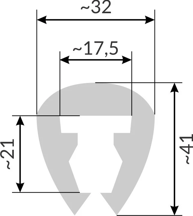 Kantenschutz Rammschutz Stoßkante Scheuerleiste Rand Schutz Boot G6 PVC hart - Bild 1 von 1