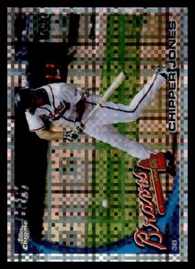 2010 Topps Chrome X-Fractors #110 Chipper Jones NM-MT Braves