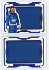 JOSH WILLIAMS 2022 Panini National Treasures DUAL PATCH FIRESUIT BOOKLET 22/25