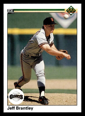 Jeff Brantley 1990 Upper Deck #358 San Francisco Giants BASEBALL BUY3GET1FREE - Image 1 of 2