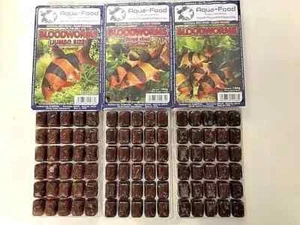 Premium Frozen Bloodworm--small , Large & Jumbo-Tropical fish, aquarium-FREE P&P - Picture 1 of 2