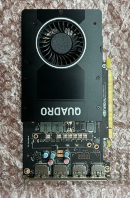 HP Nvidia Quadro P2200 5GB GDDR5X 4x DP Graphics Video Card GPU L65626-001 - Image 1 of 4