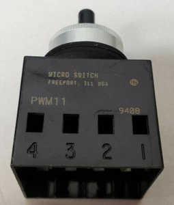 MICRO INTERRUPTOR (Honeywell) PWM11 9408 Pulsador Nuevo - Imagen 1 de 3