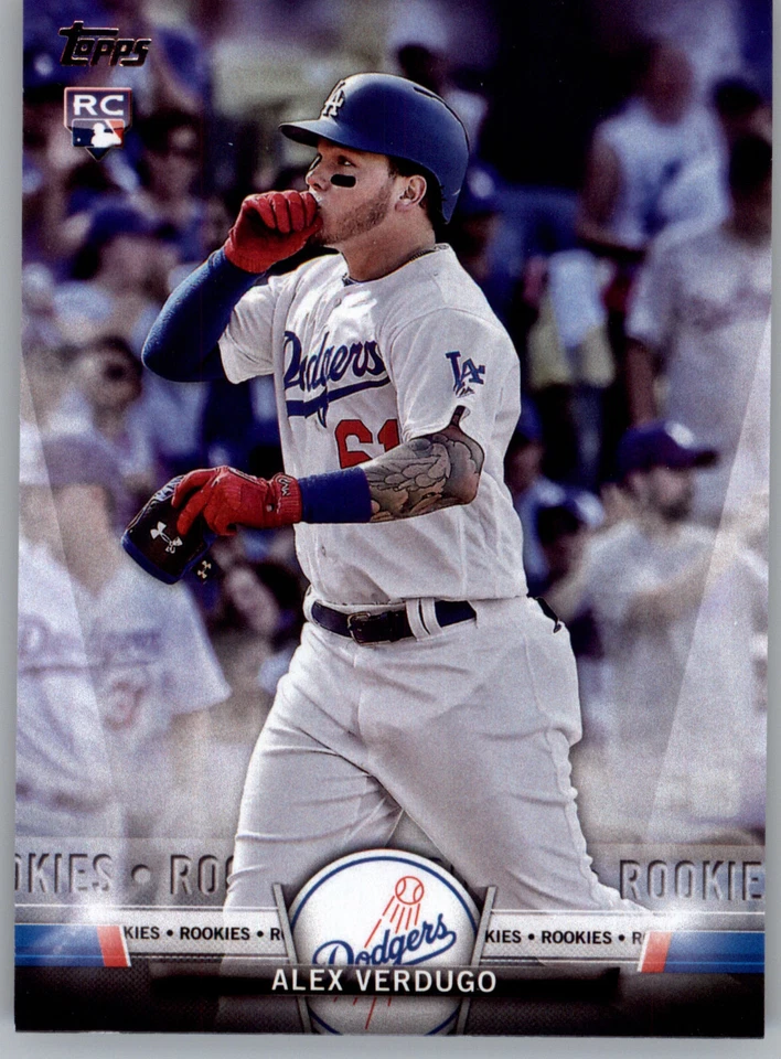 2018 Topps Salute TS-80 Alex Verdugo  Los Angeles Dodgers - Image 1 of 1